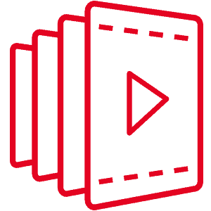 Frames of video
