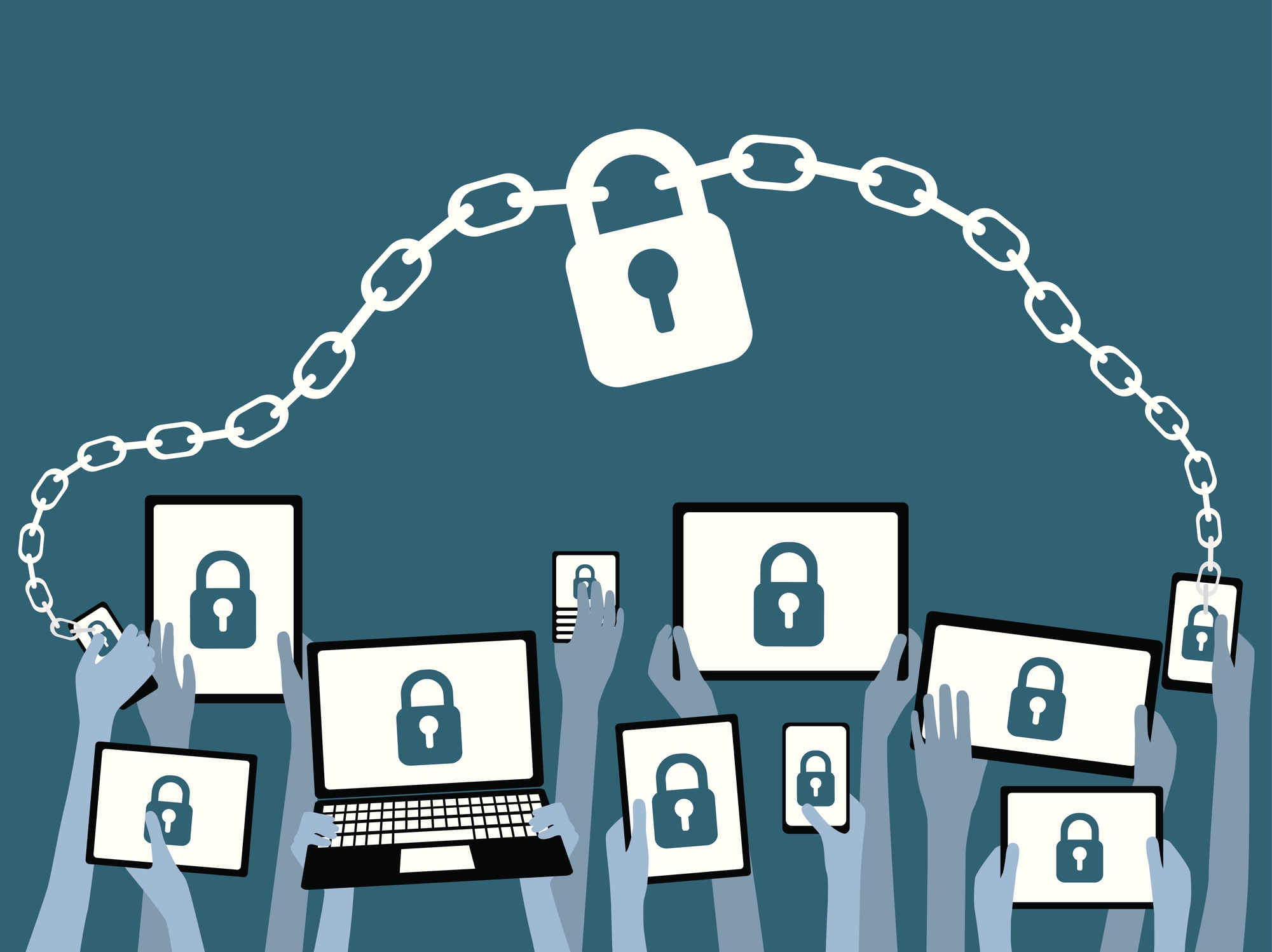 Devices locked and secure