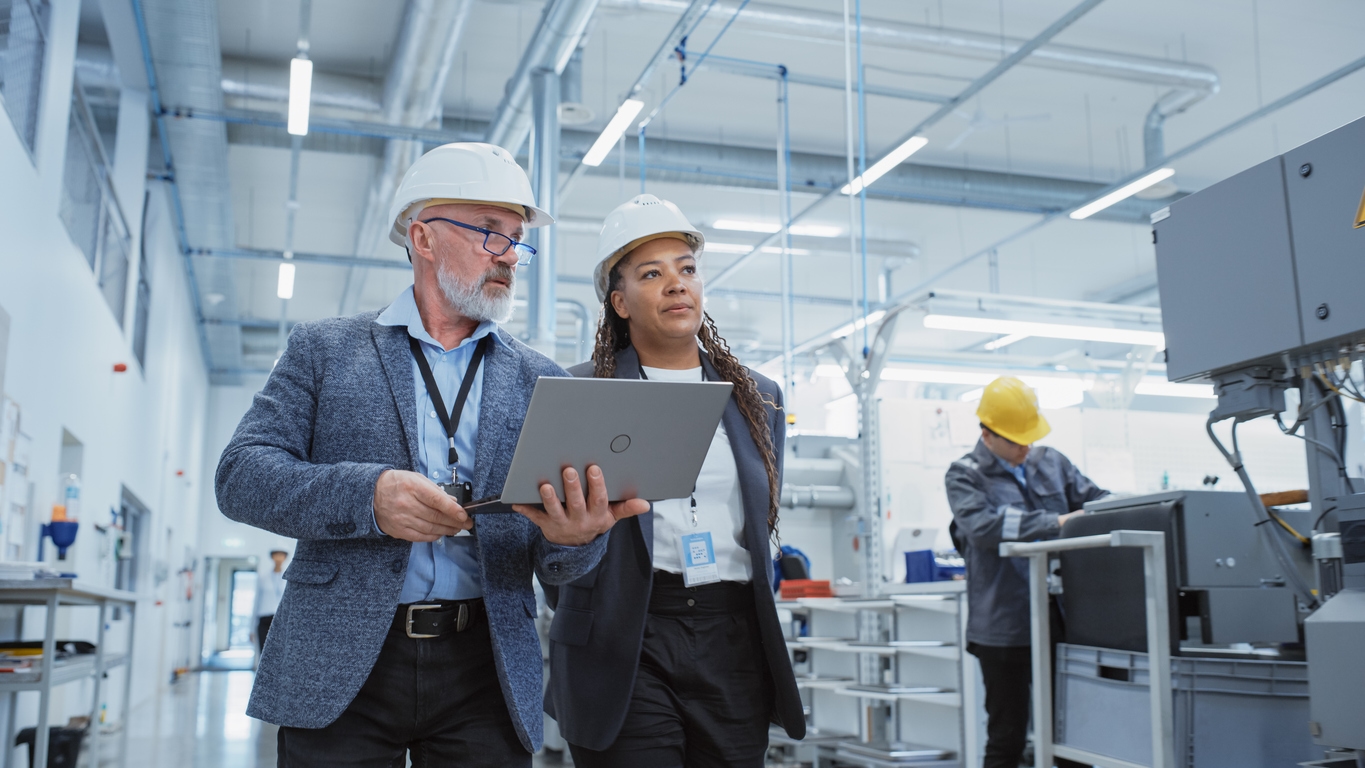Two Heavy Industry Engineers